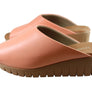 Usaflex Adene Womens Comfort Leather Slides Sandals Made In Brazil