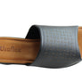 Usaflex Endigo Womens Brazilian Comfy Cushioned Leather Slides Sandals