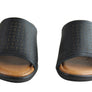 Usaflex Endigo Womens Brazilian Comfy Cushioned Leather Slides Sandals