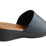 Usaflex Endigo Womens Brazilian Comfy Cushioned Leather Slides Sandals