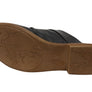 Orizonte Canberra Womens European Leather Comfortable Slides Sandals