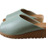 Usaflex Adene Womens Comfort Leather Slides Sandals Made In Brazil