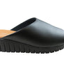 Usaflex Adene Womens Comfort Leather Slides Sandals Made In Brazil