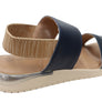 Usaflex Villa Womens Comfortable Leather Sandals Made In Brazil