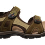 Natural Comfort Clift Mens Leather Adjustable Strap Sandals