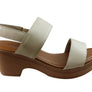 Usaflex Kim Womens Comfortable Leather Sandals Made In Brazil