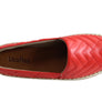 Usaflex April Womens Comfort Leather Espadrille Shoes Made In Brazil