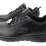 Skechers Womens Leather Marsing Gmina Slip Resistant Work Shoes