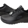 Skechers Womens Leather Marsing Gmina Slip Resistant Work Shoes