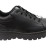 Skechers Womens Leather Street Cleat Slip Resistant Work Shoes