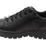 Skechers Womens Leather Street Cleat Slip Resistant Work Shoes