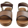 Usaflex Josa Womens Comfortable Leather Sandals Made In Brazil