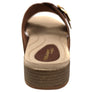 Pegada Gianna Womens Comfort Leather Slides Sandals Made In Brazil