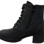 Bellissimo Sibernik Womens Comfortable Lace Up Ankle Boots