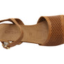 Orizonte Dilli Womens European Comfortable Leather Wedge Sandals