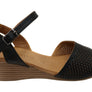 Orizonte Dilli Womens European Comfortable Leather Wedge Sandals
