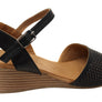 Orizonte Dilli Womens European Comfortable Leather Wedge Sandals
