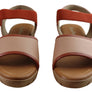Usaflex Josa Womens Comfortable Leather Sandals Made In Brazil