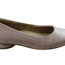 Usaflex Adrina Womens Low Heel Leather Court Shoes Made In Brazil
