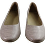 Usaflex Adrina Womens Low Heel Leather Court Shoes Made In Brazil