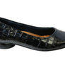 Usaflex Adrina Womens Low Heel Leather Court Shoes Made In Brazil