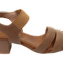 Usaflex Trudie Womens Comfortable Leather Mid Heel Sandals