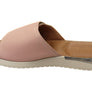 Usaflex Holiday Womens Comfortable Brazilian Leather Slides Sandals