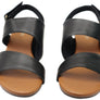 Usaflex Lorrie Womens Comfortable Leather Mid Heel Sandals
