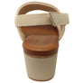 Usaflex Lorrie Womens Comfortable Leather Mid Heel Sandals