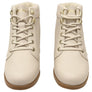 Pegada Minki Womens Comfortable Brazilian Leather Lace Up Boots