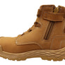 Mack Mens Force Leather Steel Toecap Safety Boots With Zip