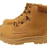 Mack Mens Force Leather Steel Toecap Safety Boots With Zip
