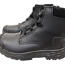 Mack Mens Force Leather Steel Toecap Safety Boots With Zip
