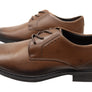 Pegada Bruno Mens Comfortable Brazilian Leather Lace Up Dress Shoes