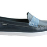Andacco Millie Womens Comfortable Flat Leather Loafers Made In Brazil