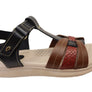 Pegada Dorita Womens Comfortable Leather Sandals Made In Brazil