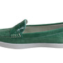 Andacco Millie Womens Comfortable Flat Leather Loafers Made In Brazil