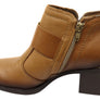 Pegada Macey Womens Comfortable Brazilian Leather Ankle Boots