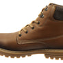 Pegada Hummer Mens Comfortable Leather Lace Up Boots Made In Brazil