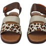 Balatore Daphe Womens Comfortable Brazilian Leather Low Heel Sandals