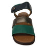 Balatore Daphe Womens Comfortable Brazilian Leather Low Heel Sandals