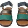Balatore Daphe Womens Comfortable Brazilian Leather Low Heel Sandals