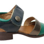 Balatore Daphe Womens Comfortable Brazilian Leather Low Heel Sandals