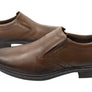 Pegada Kaine Mens Comfortable Brazilian Leather Slip On Dress Shoes