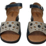 Balatore Olivia Womens Comfortable Brazilian Leather Low Heel Sandals