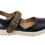 Balatore Paige Womens Comfortable Brazilian Mary Jane Leather Shoes