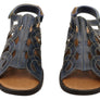 Balatore Cello Womens Comfortable Brazilian Leather Low Heel Sandals
