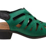 Balatore Cello Womens Comfortable Brazilian Leather Low Heel Sandals