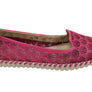 Bottero Jesabel Womens Comfortable Leather Flats Shoes Made In Brazil