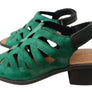 Balatore Cello Womens Comfortable Brazilian Leather Low Heel Sandals